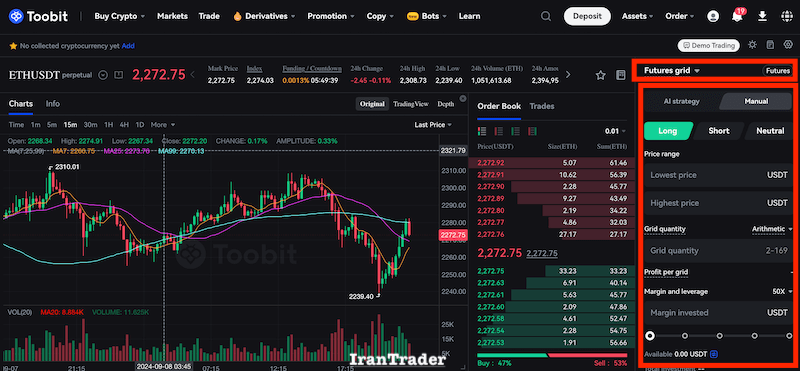 ربات Futures DCA (Martingale)