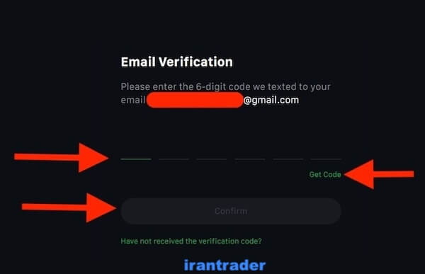 وریفای ایمیل هنگام ثبت نام