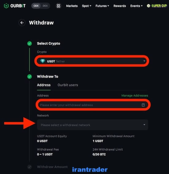 صفحه برداشت از اوربیت
