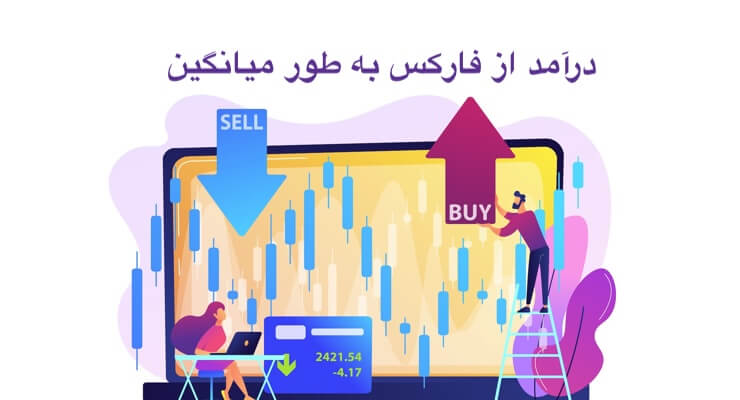 درامد از فارکس به طور میانگین