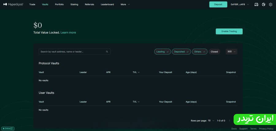 نحوه ورود به استخرهای نقدینگی